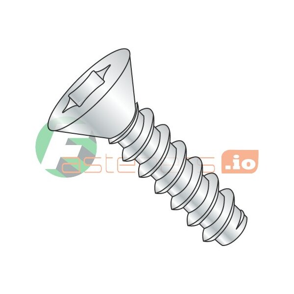 Newport Fasteners Thread Cutting Screw, #6 x 3/8 in, Zinc Plated Steel Flat Head Torx Drive, 10000 PK 390896 - main